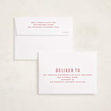 "Telluride" - Holiday Cards in Candy Cane by Kristie Kern - FREE Recipient Addressing