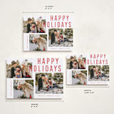 "Telluride" - Holiday Cards in Candy Cane by Kristie Kern - Formats Available