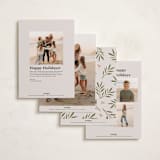 "Festive Five" - Holiday Cards in Vanilla by Lindsay Megahed - Back of Card Options