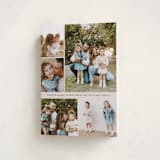 "Festive Five" - Holiday Cards in Vanilla by Lindsay Megahed - Folded Card