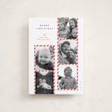 "Peppermint Strip" - Holiday Cards in Peppermint by Carrie ONeal - Front