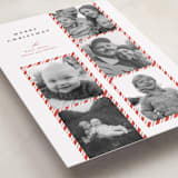 "Peppermint Strip" - Holiday Cards in Peppermint by Carrie ONeal - Detail