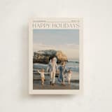 "Holiday Headlines" - Holiday Cards in Ink by Ekko Studio - Front
