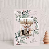 "Sweetest Joy" - Holiday Cards in Blush by Elly - Front