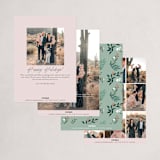 "Sweetest Joy" - Holiday Cards in Blush by Elly - Back of Card Options