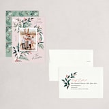 "Sweetest Joy" - Holiday Cards in Blush by Elly - Assembled
