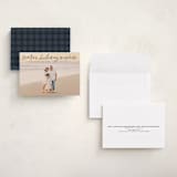 "Warm Holiday Wishes Script" - Holiday Cards in Midnight by Kristen Magee - Assembled