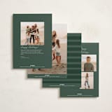 "Simple Nostalgia" - Holiday Cards in Snow by Lisa Assenmacher - Back of Card Options