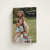 "Simple Nostalgia" - Holiday Cards in Snow by Lisa Assenmacher - Folded Card