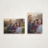 "Faubourg" - Holiday Cards in Pudding by Leia Matt - Photo Orientation Options