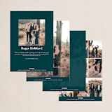 "Textural canvas" - Holiday Cards in Seaside by Stacey Meacham - Back of Card Options