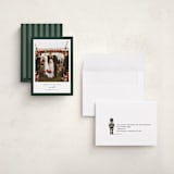 "Colored Edge" - Holiday Cards in Hunter by Jennifer Postorino - Assembled