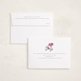 "Holiday Lily" - Holiday Cards in Magenta by Lise Gulassa - FREE Recipient Addressing