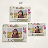 "Holiday Lily" - Holiday Cards in Magenta by Lise Gulassa - Formats Available