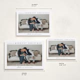 "Frame of Happiness" - Holiday Cards in Snow by Chris Griffith - Formats Available
