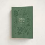 "Pines and pinecones" - Holiday Cards in Wintergreen by Jennifer Wick - Folded Card