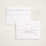 "Fa La La Christmas" - Holiday Cards in Candy Cane by Peony Rose Design - FREE Recipient Addressing