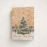 "city christmas tree" - Holiday Cards in Cornucopia by Cass Loh - Folded Card