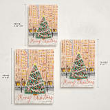 "city christmas tree" - Holiday Cards in Cornucopia by Cass Loh - Formats Available