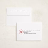 "Classic Wrap" - Holiday Cards in Candied Apple by Annie Clark - FREE Recipient Addressing