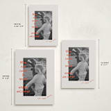 "Happy Chaos" - Holiday Cards in Crimson by Vera Lim - Formats Available