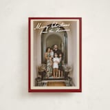 "Vintage photo card" - Holiday Cards in Berry by Maja Cunningham - Front