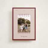"Cranberry Sauce" - Holiday Cards in Cranberry Sauce by Blustery August - Front