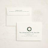 "holiday move" - Holiday Cards in Poinsettia by Erica Krystek - FREE Recipient Addressing