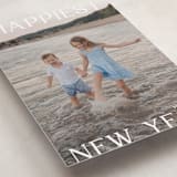 "New Year Happiness" - Holiday Cards in Cotton by Angela Thompson - Detail