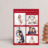 "Holiday Memories" - Holiday Cards in Holly Berry by Susan Moyal - Front