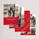 "Holiday Memories" - Holiday Cards in Holly Berry by Susan Moyal - Back of Card Options