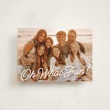 "what fun!" - Holiday Cards in Snow by Susan Asbill - Front