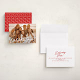 "what fun!" - Holiday Cards in Snow by Susan Asbill - Assembled