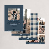 "life is beautiful" - Holiday Cards in Midnight by Eric Clegg - Back of Card Options