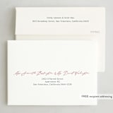 "Pomegranate" - Holiday Cards in Crimson by Wendy Keller - FREE Recipient Addressing