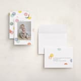 "Colorblock Confetti" - Holiday Cards in Confetti Cake by Robert and Stella - Assembled
