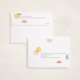 "Colorblock Confetti" - Holiday Cards in Confetti Cake by Robert and Stella - FREE Recipient Addressing