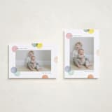 "Colorblock Confetti" - Holiday Cards in Confetti Cake by Robert and Stella - Photo Orientation Options