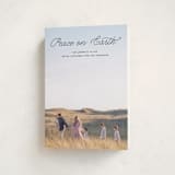 "Grace & Gratitude" - Holiday Cards in Noir by Annie Clark - Folded Card