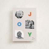 "Shapes" - Holiday Cards in Bright by Jessica Yeo - Front