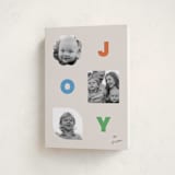 "Shapes" - Holiday Cards in Bright by Jessica Yeo - Folded Card