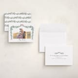 "Soft Garland" - Holiday Cards in Winter Rose by frau brandt - Assembled