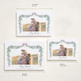 "Soft Garland" - Holiday Cards in Winter Rose by frau brandt - Formats Available