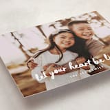 "Heart Be Light" - Holiday Cards in Snow by Sara Hicks Malone - Detail