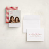 "Believe" - Holiday Cards in Cranberry by Heather Schertzer - Assembled