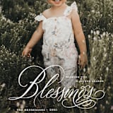 "b l e s s i n g s" - Holiday Cards in Snow by Aspacia Kusulas - Detail