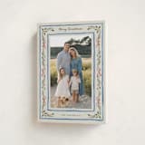 "Holiday Gingham" - Holiday Cards in Porcelain by Chris Griffith - Folded Card