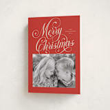 "Peppermint Twist" - Holiday Cards in Candy Apple by Jessica Williams - Folded Card