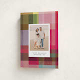 "joyful check" - Holiday Cards in Candy by Sumak Studio - Folded Card