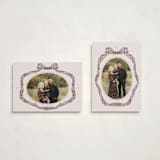 "Angelina" - Holiday Cards in Berry by Pati Cascino - Photo Orientation Options